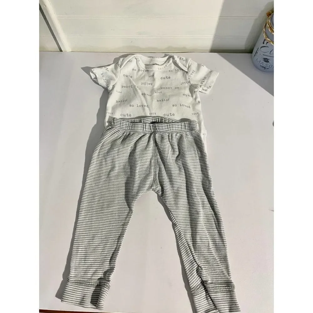 Carter's Onesie & Pant Elephant Se